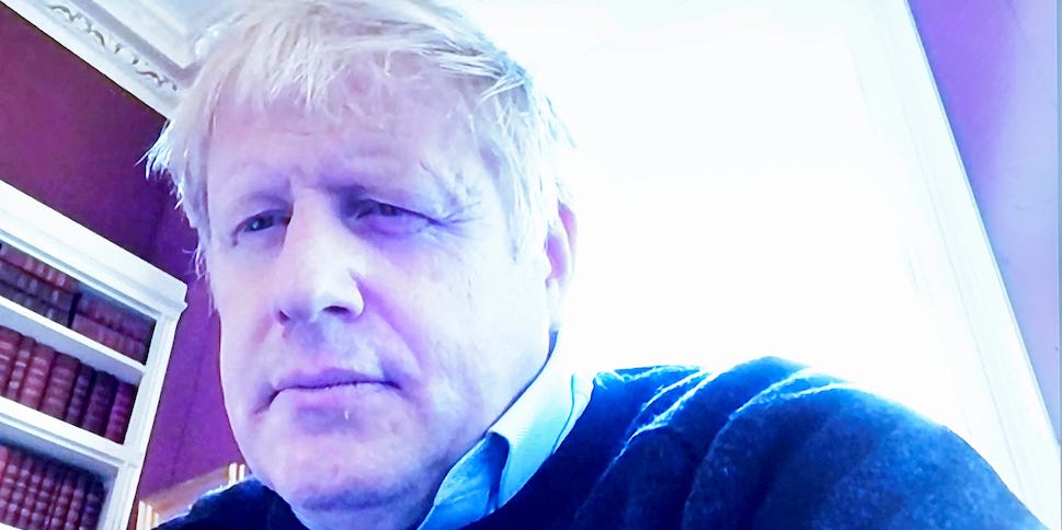 Boris Johnson has received oxygen treatment after being admitted to hospital for 'persistent symptoms of coronavirus'