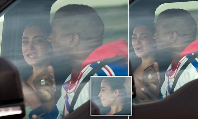 Kim Kardashian in tears as she meets Kanye West crisis talks