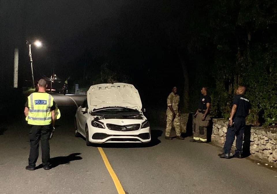 Two men charged of Monday night checkpoint collision