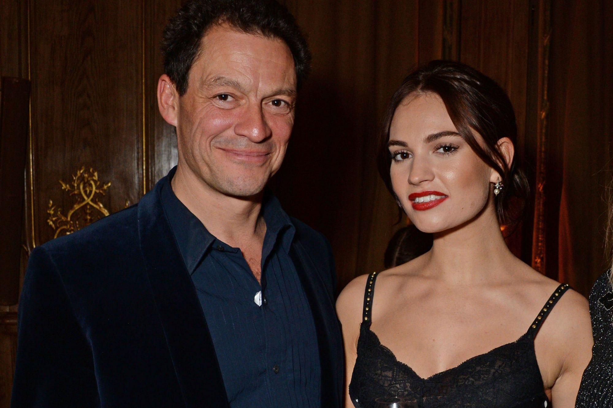 Dominic West’s marriage ‘as good as over after he admits having feelings for Lily James’