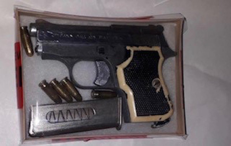 BPS Recovers Firearm and Ammunition