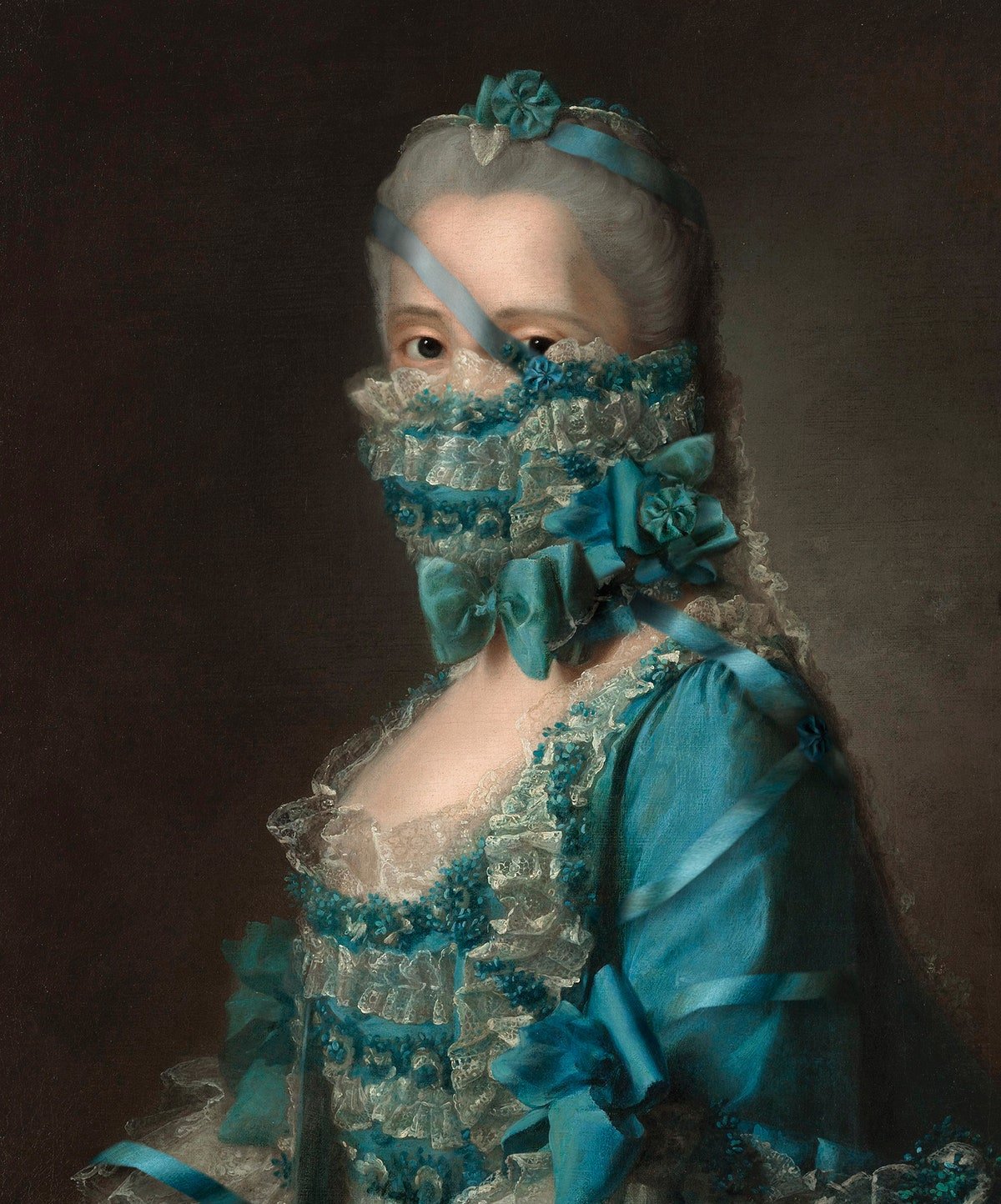 These Masked Portraits Are an Instagram Sensation