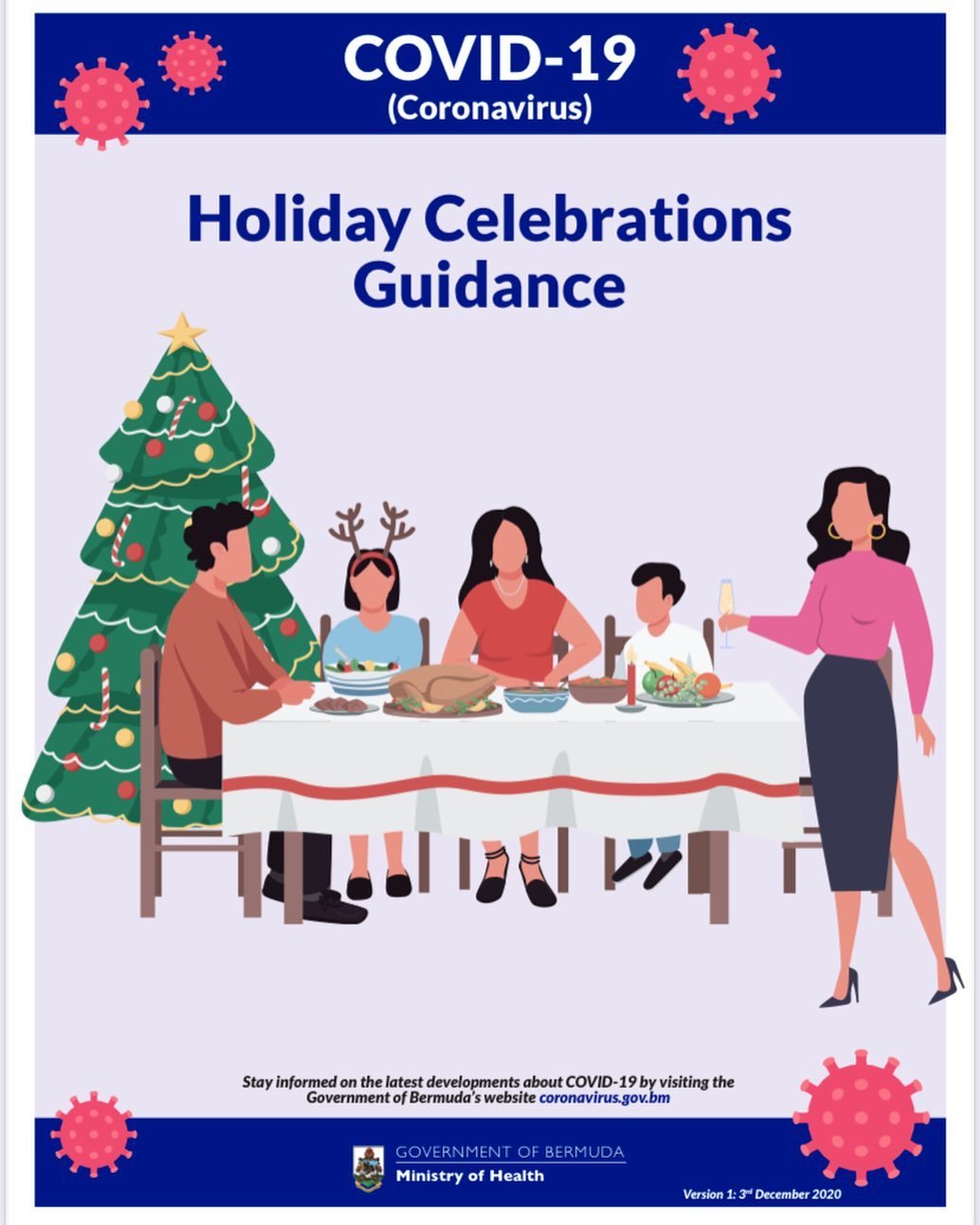 Holiday Celebrations Guidelines to Bermuda during COVID-19