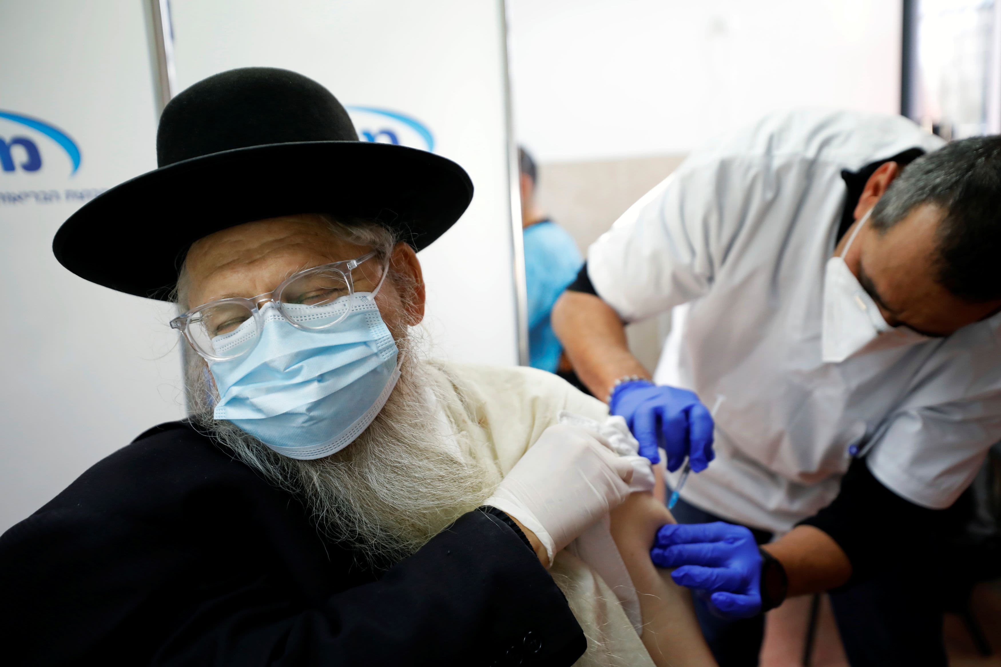 Israel says it has vaccinated 7% of its population against Covid, it's less than 1% in U.S.