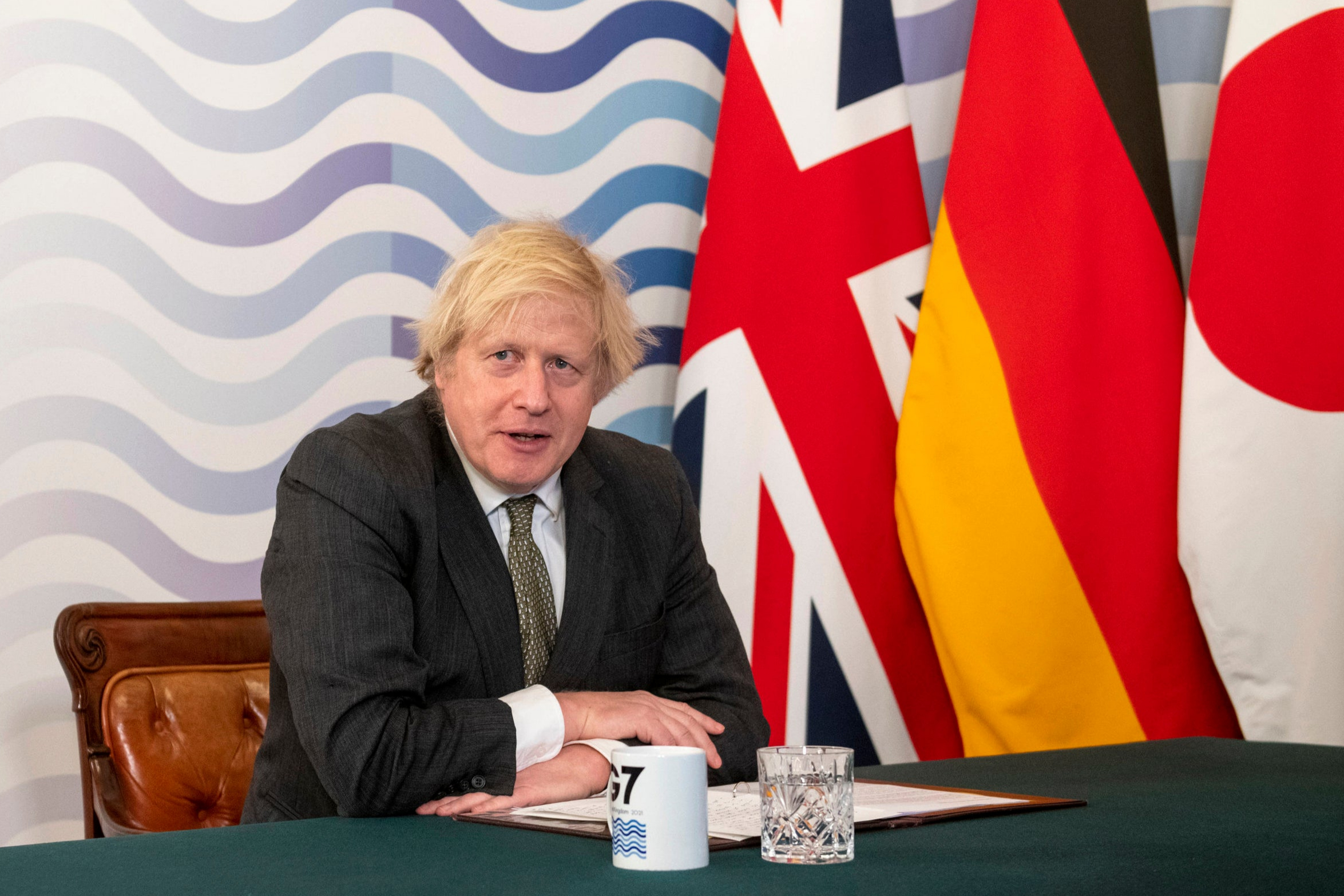 Boris Johnson tells G7 summit ‘whole world’ must be vaccinated