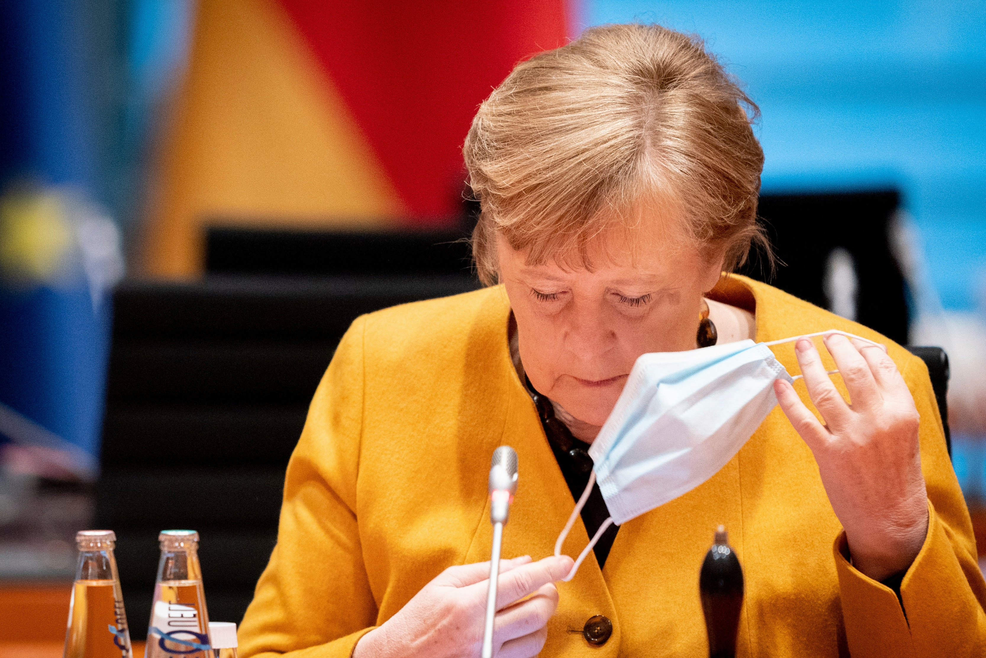 Angela Merkel cancels Germany’s five day Covid lockdown, saying: ‘It was mistake’