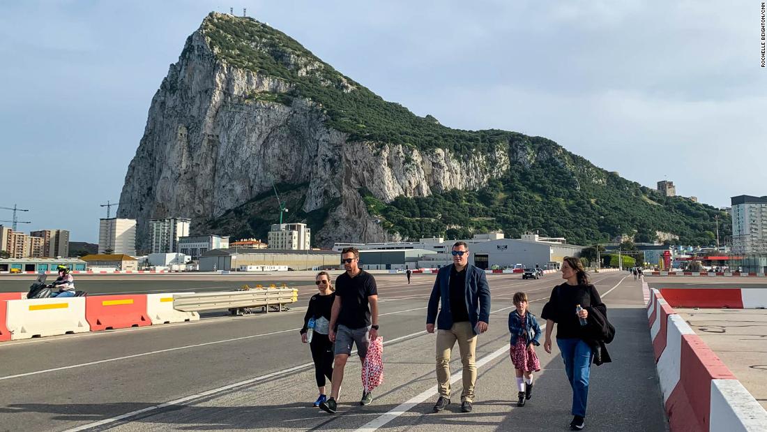 Gibraltar has vaccinated most of its adults. This is what it's like now
