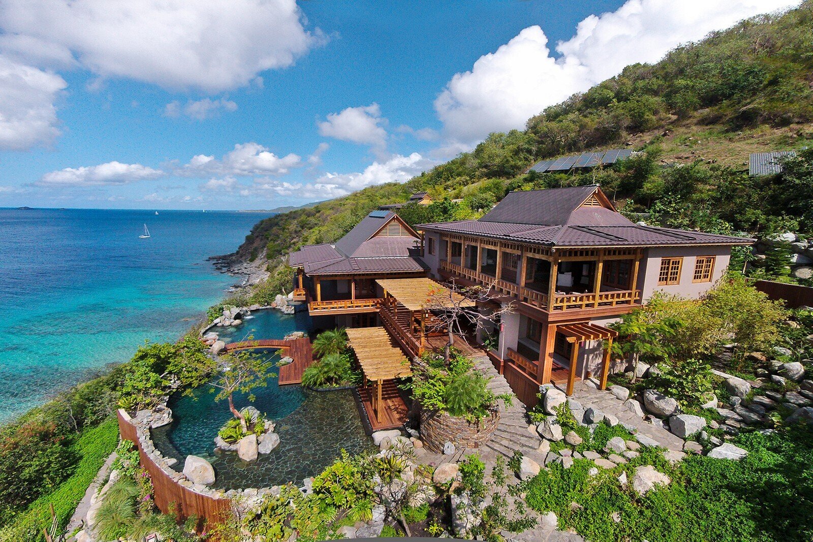 A Japanese-Inspired Villa Hits the Market on the British Virgin Islands