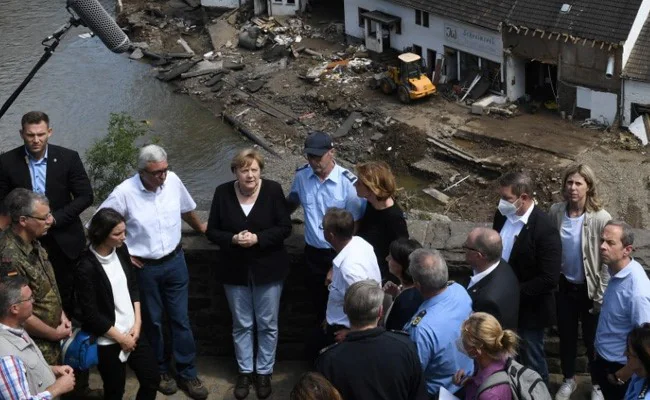 "Terrifying": German Chancellor Shaken As Europe Flood Deaths Rise To 188