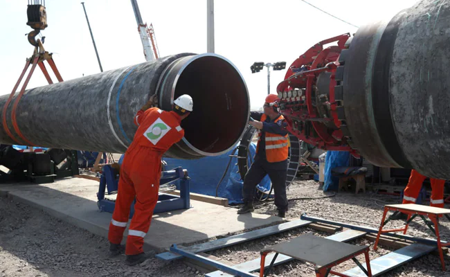 Russia, Germany "Satisfied" With Progress Of Nord Stream-2 Pipeline