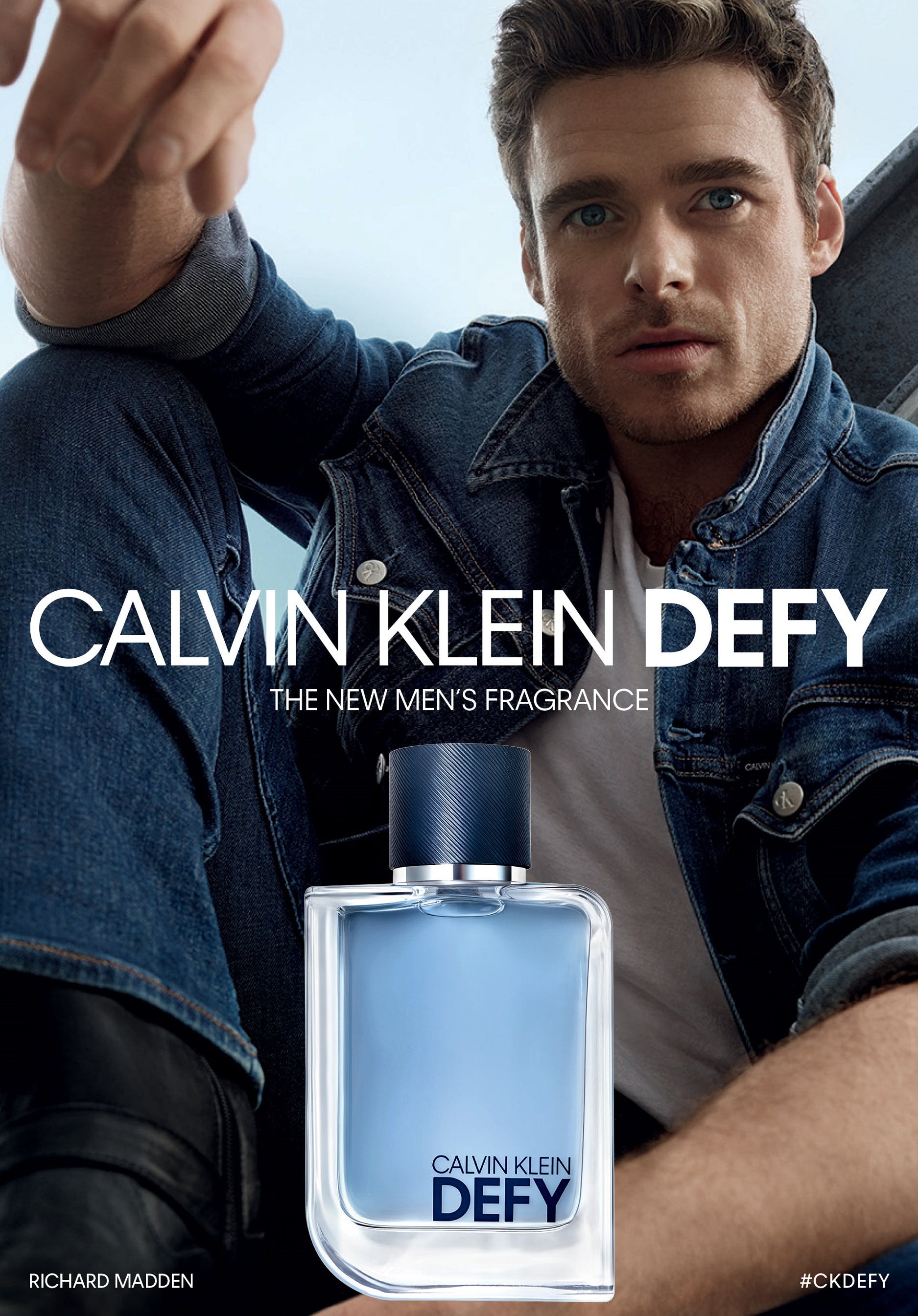 Richard Madden Defies the Odds for Calvin Klein's New Fragrance