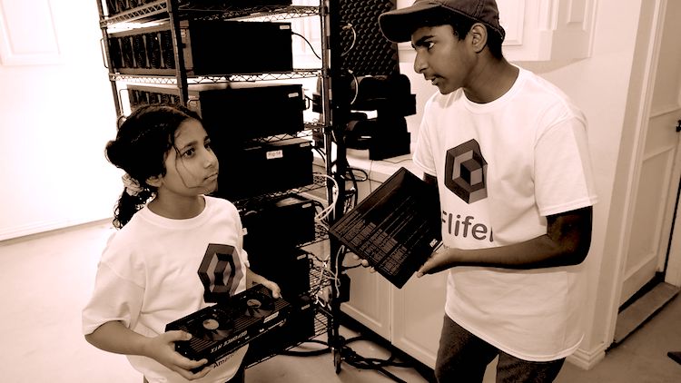 9 And 14-Year-Old Siblings Make $32,000 A Month Mining Ethereum