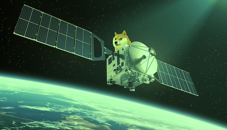 SpaceX And GEC Launch Space-Ad Satellite, Ads Payable With Dogecoin