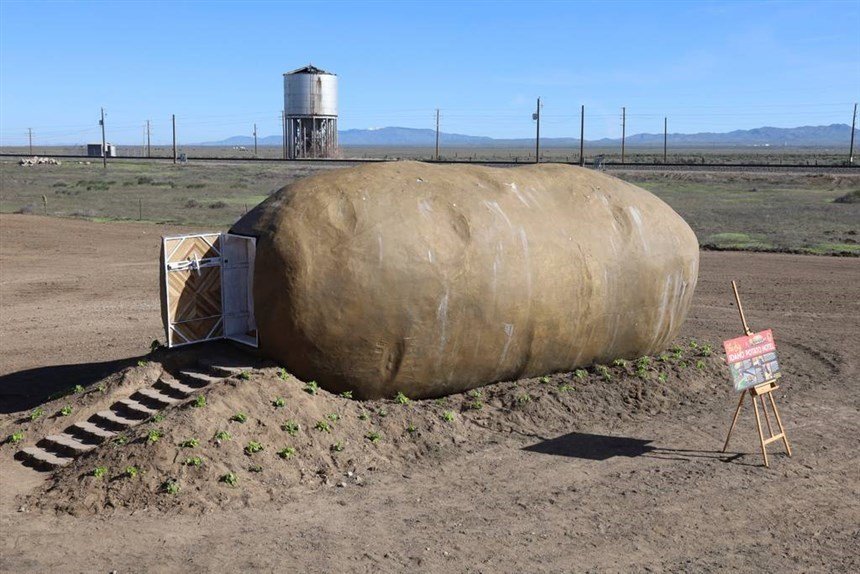 We Never Thought We’d Want to Sleep Inside a Potato-Until Now