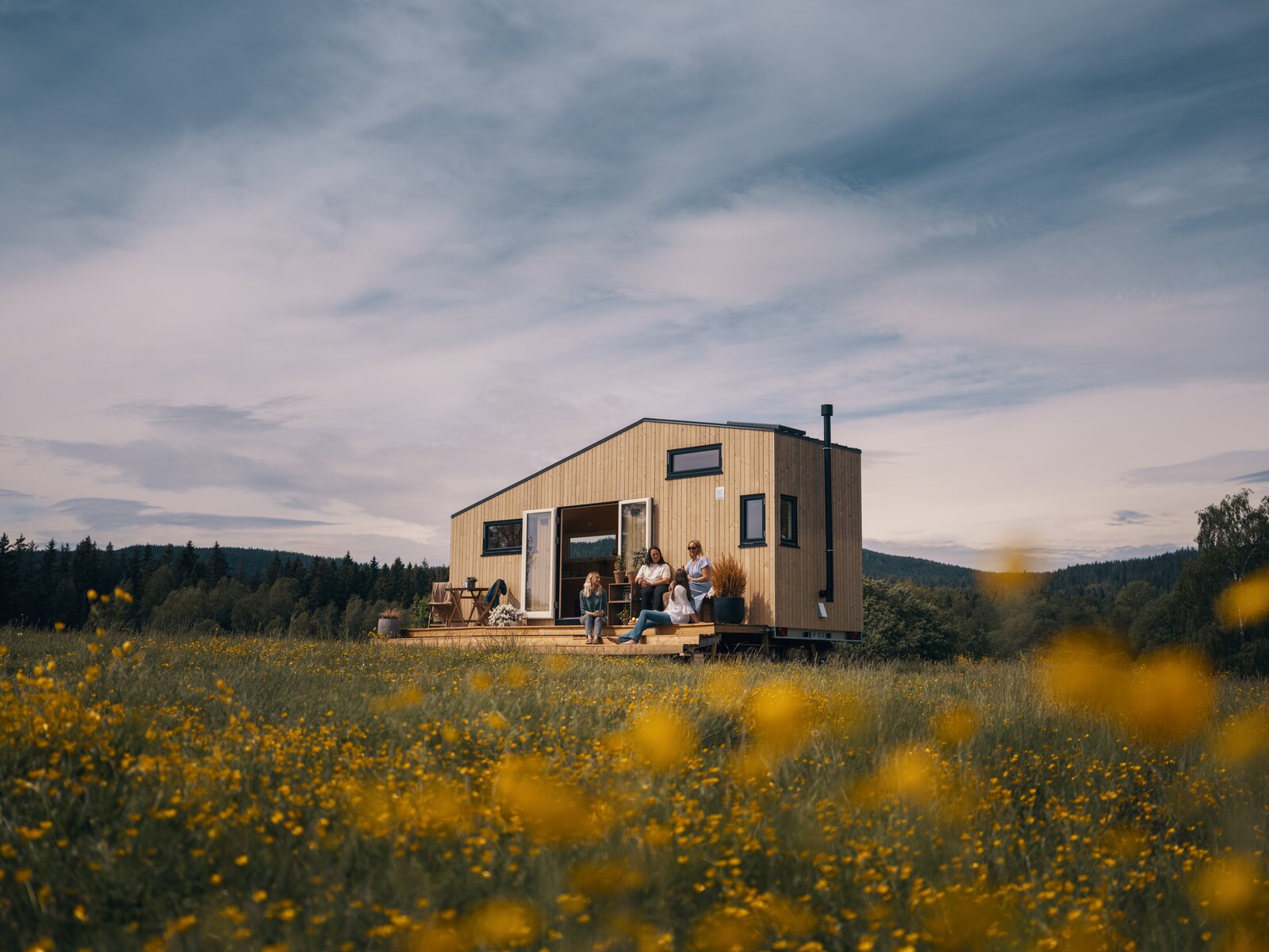 This Norwegian Wood–Wrapped Tiny Home Was Built for Freedom