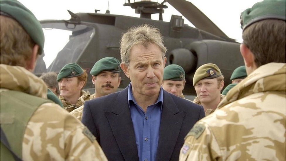 Tony Blair says withdrawal was driven by imbecilic slogan