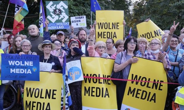 Polish government’s media bill is latest move to silence its critics