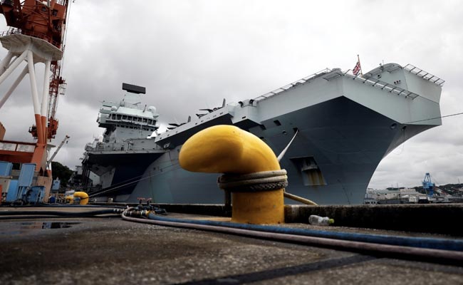 Britain's New HMS Queen Elizabeth In Japan On Indo-Pacific Mission