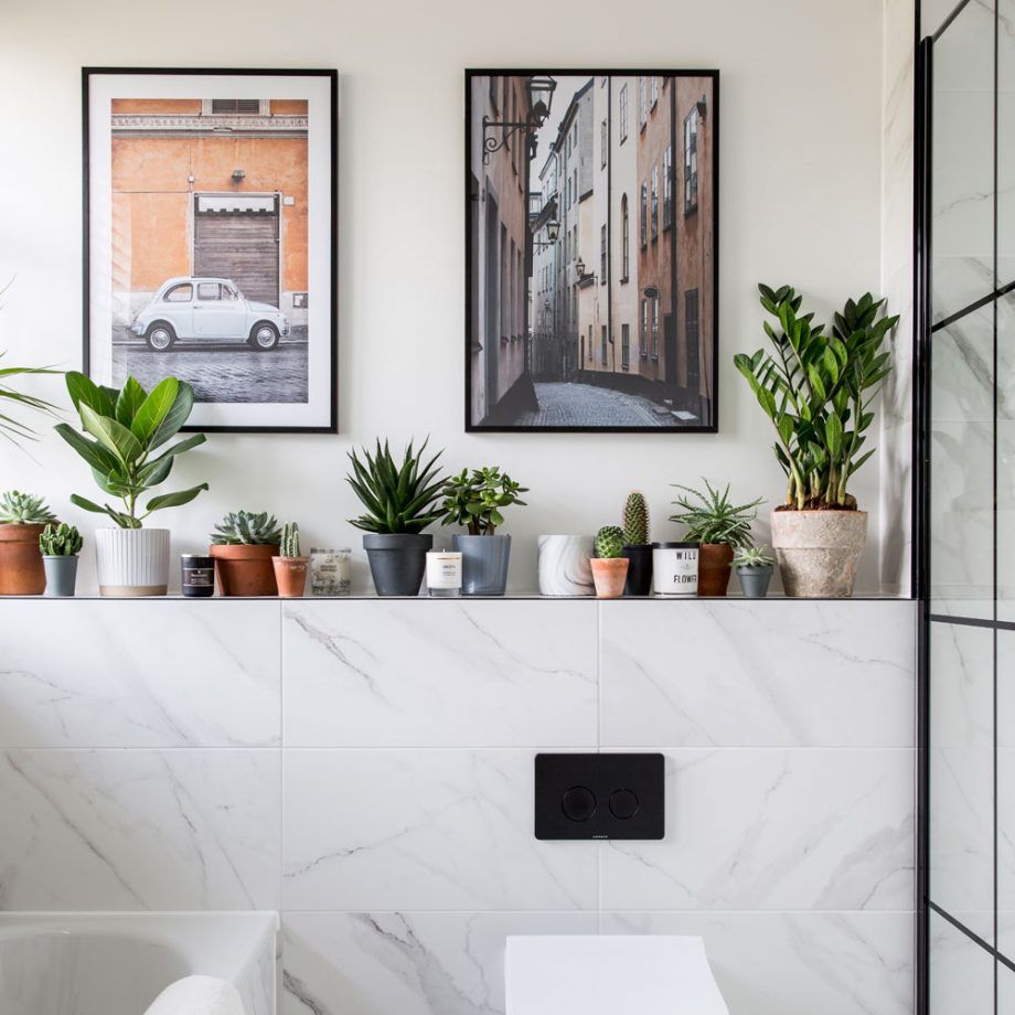 10 ways to revamp a tired bathroom for under £50   – from painting to styling with plants
