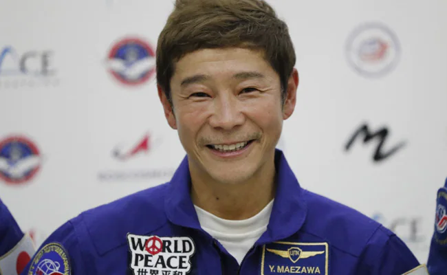 "Not Afraid": Japanese Billionaire Yusaku Maezawa Ahead Of Launch To Space Station