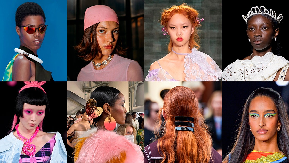The 7 Biggest Beauty Trends From the Spring 2022 Runways