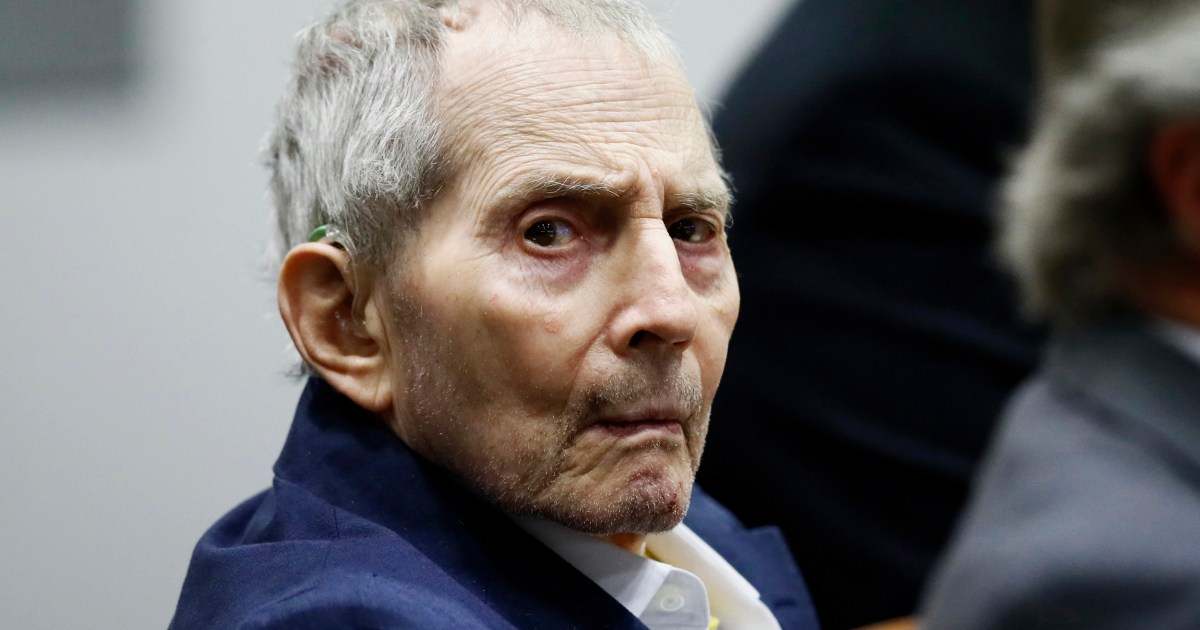 Robert Durst sentenced to life in prison for 2000 murder of friend Susan Berman