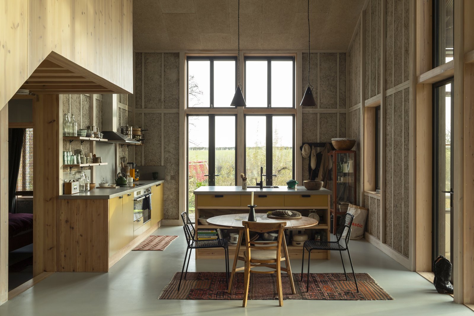 This UK Farmhouse Is Made of Hemp Grown in the Surrounding Fields