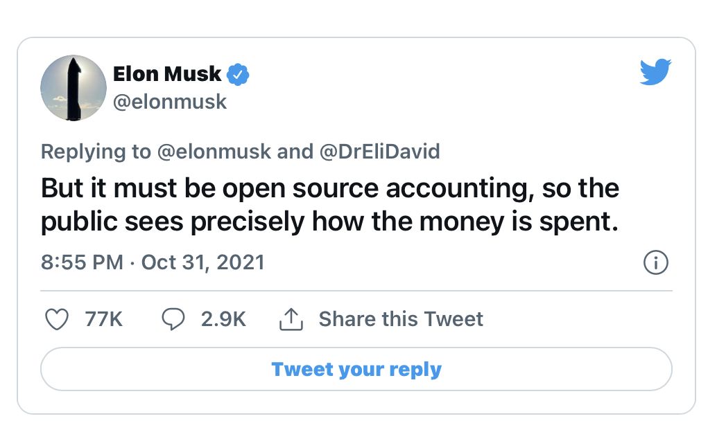Elon Musk says he will donate $6 billion if the World Food Programme proves to him that amount would solve world hunger