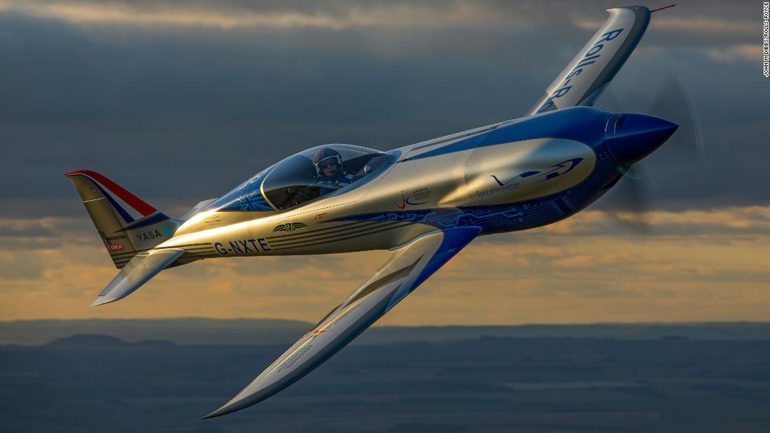 Rolls-Royce claims to have developed the world's fastest all-electric aircraft