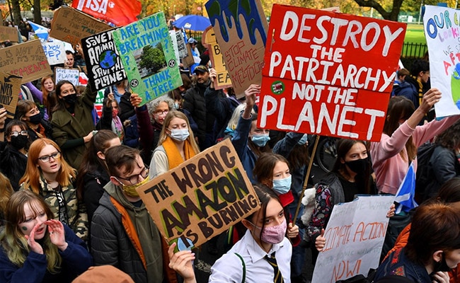 "Words Not Enough": Protesters Demand Climate Action In Global Rally