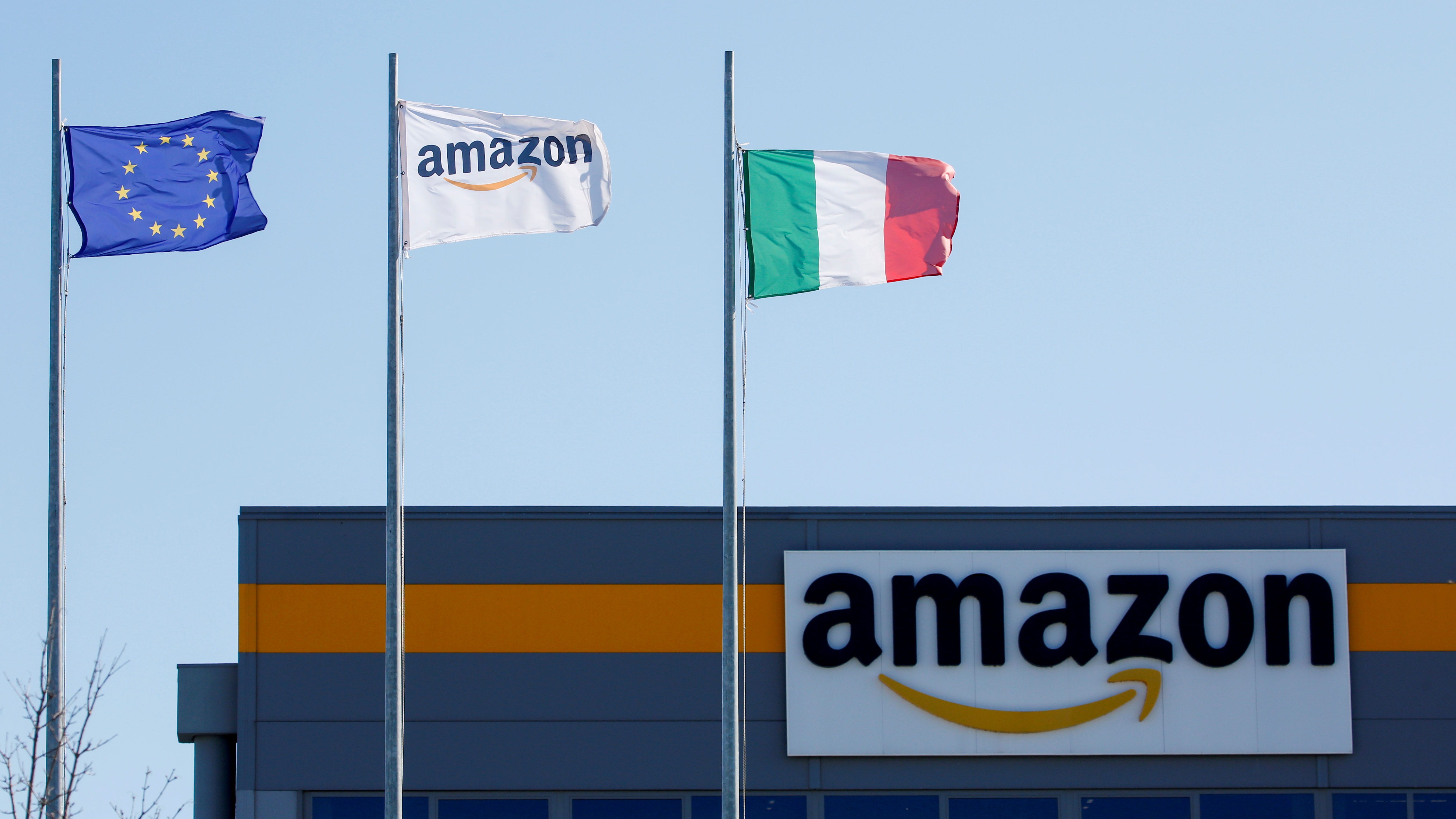 Italy fines Amazon record $1.3 billion for abuse of market dominance