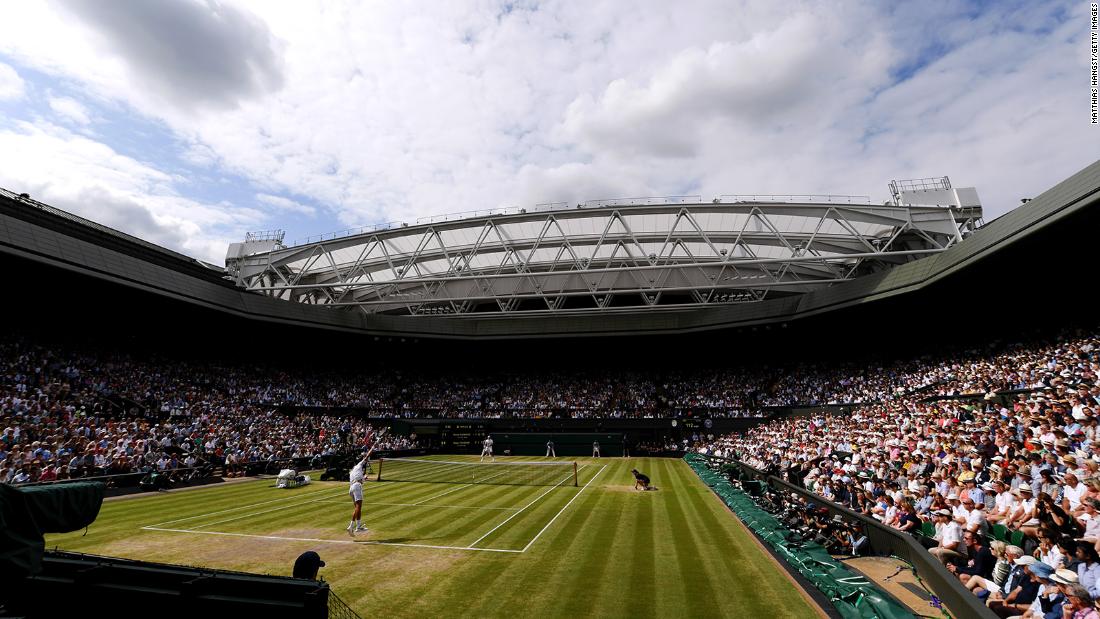 Russian and Belarusian players barred from competing at Wimbledon tennis tournament
