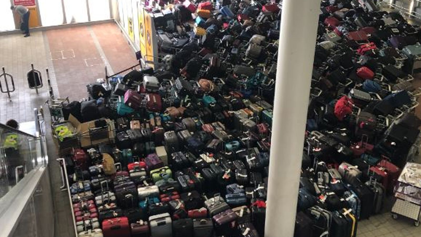 Heathrow asks airlines to cancel 10% of flights today as airport faces baggage backlog