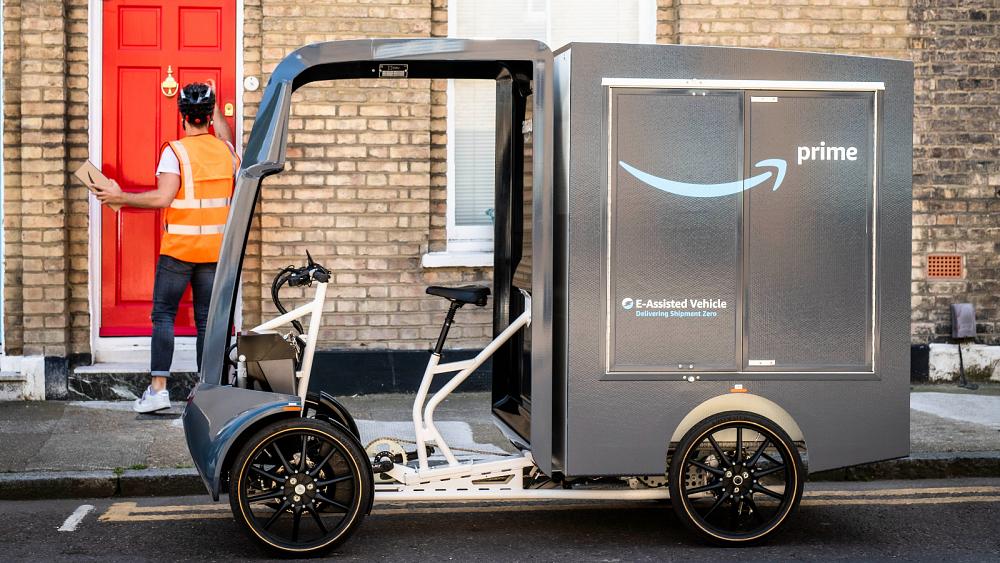 Amazon to swap vans with e-cargo bikes and on-foot delivery staff