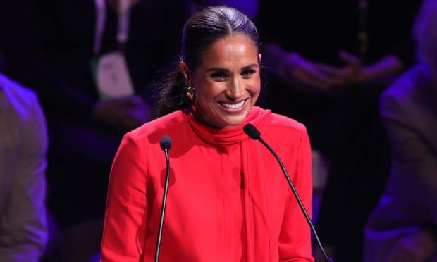 Meghan says ‘it’s nice to be back’ in first UK speech in two years