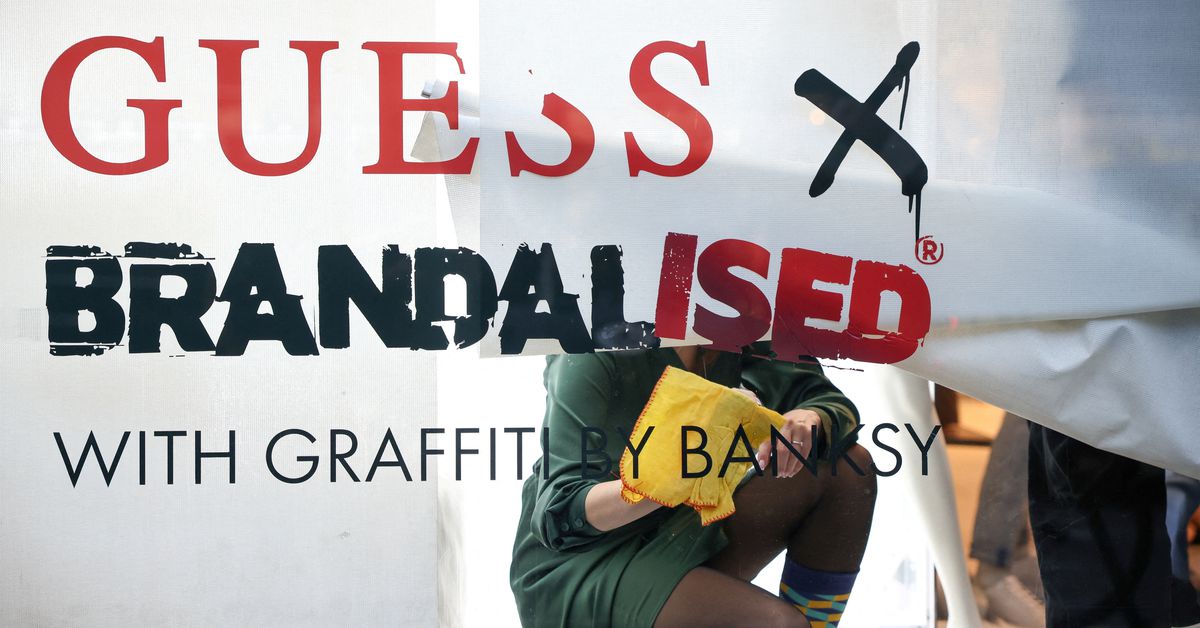 Banksy says fashion retailer Guess 'helped themselves' to his work