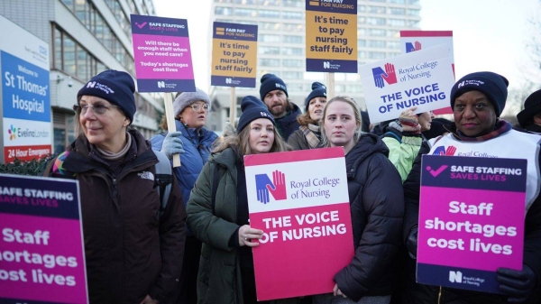 British nurses launch historic strike, as pay and staffing crises threaten NHS