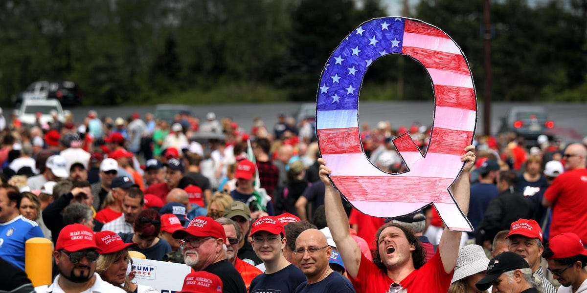 Some QAnon believers are enraged by Trump's 2024 announcement and have started ignoring 'Q drops.' But experts say the movement is as fervent as ever.