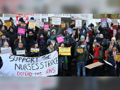 Exhausted and struggling to pay bills, British nurses go on strike