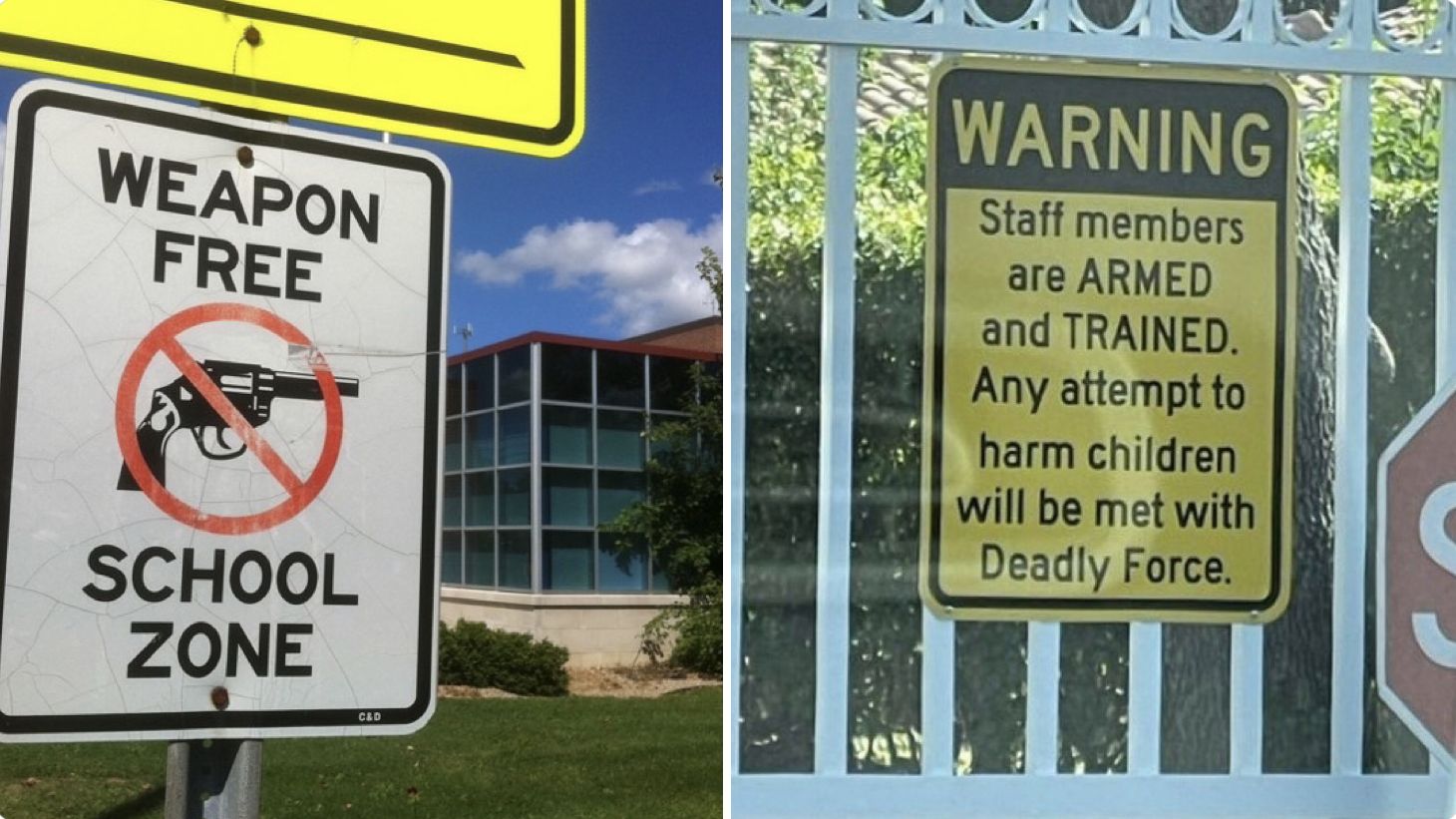 Spotted at a school in Florida