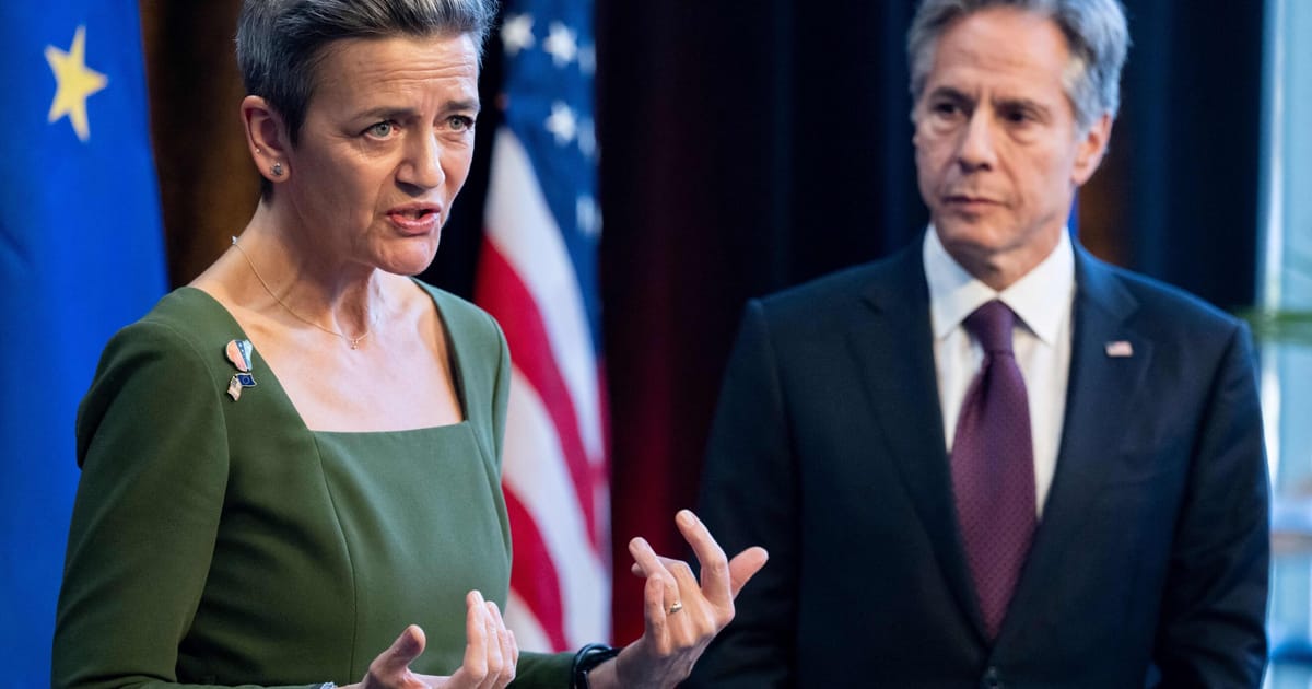 EU’s Vestager: Biden’s green subsidies could face probes in Brussels