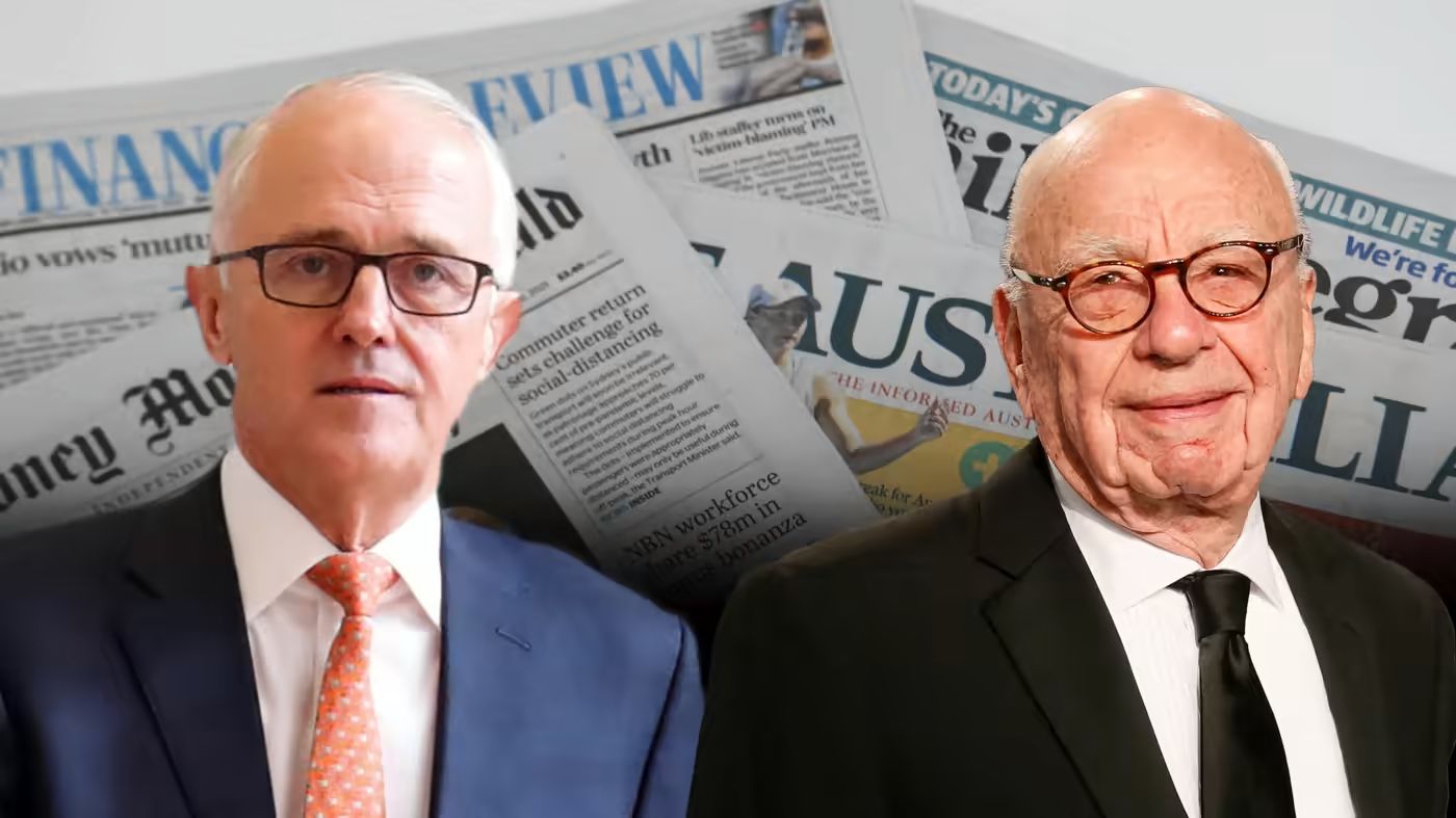 Turnbull takes on Murdoch's Australian media empire