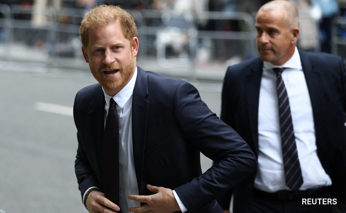 Prince Harry has accused the British media and government of damaging the country's reputation and being at "rock bottom"
